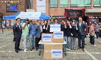 서울지방보훈청-티앤씨재단, 상이군경복지관서 푸드트럭 운영 및 혈압계 후원 행사 개최